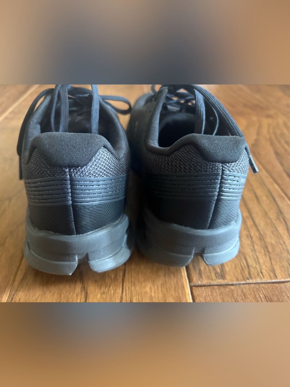 ON Running Cloudgo Shoes Black Eclipse Size 7 - Picture 3 of 9
